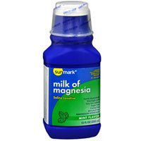 Sunmark Milk of Magnesia, Mint Flavor - 12 oz, Pack of 3