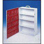 Durham Manufacturing Company Industrial First Aid Cabinet Fixed Shelves Cabinet - Model 11FX - Each