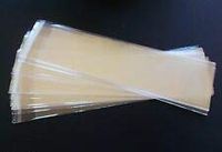 50 Clear Cello Treat Bags Envelope 2 1/2 X 8 Inch for Bookmarks Sweets Candy Canes BAND-086