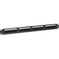INTELLINET 520959 CAT-6 UTP Patch Panel, 24 Port, 1U electronic consumer