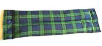 Microwavable Heating Pad, Cozy Plaid Flannel, Made in The USA, All Natural Materials, Rice Filling, Handcrafted (Blue and Green Plaid), Back, Neck, Arthritis Pain