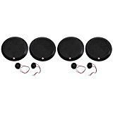 2-Pairs Rockford Fosgate P1675-S Punch 6.75" 240w Car Audio Component Speakers