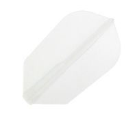 Cosmo Darts 6 Pack Fit Flight - Slim Dart Flight (Natural White)