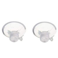 H&H) Suction Cups for Windshield Mount Escort Radar Detector (Qty 2 New)