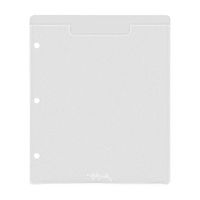 Stamp Refill Sheets, by Tim Holtz Idea-ology, Use with Stamp Storage Binder CH93822 - Sold Separately, Pack of 8 Sheets (CH93823)