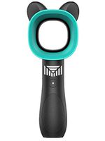 Portable USB Mini Wingless Rechargeable Handheld Bladeless Fan,Personal Desktop Cooling Fan for Home/Bed/Office/Outdoor (Green)