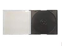 Americopy 5.2mm Slim Jewel Cases - (100, Black)