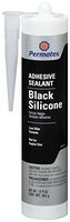 Permatex 81173 Black Silicone Adhesive Sealant, 12.9 oz