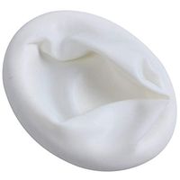 1 Bag(350Pcs) Latex Disposable Finger Cots Rubber Dust Free Finger Cots Roll Dactylotheca-White