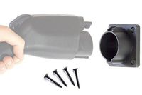 EV Charger Plug Nozzle Holster Dock for SAE J1772 Electric Vehicle with Screws Included for EVSE Wall Mount Holder	