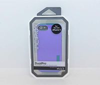 Incipio IPH-910 Silicrylic Dual Pro Hard Shell Case with Silicone Core for Apple iPhone 5-1 Pack - Retail Packaging - Indigo Violet and Turquoise