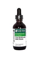 Cedar Bear Liver Build with Milk Thistle a Liquid Herbal Supplement That Helps Strengthen Liver and Gallbladder Function 2 Fl Oz