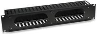 19" Front Panel Cable Manager, 2U, Intellinet 168458