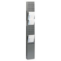 MMF270R1TCRGY - MMF Steel Time Card Rack with Fixed 4-1/2amp;quot; x 5amp;quot; Pockets