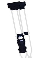 Crutcheze Crutch Pad and Bag Set - Essentials USA Made Underarm Padding, Hand Grips and Bag for Crutches - Soft Padded Handles and Accessories for Adult & Youth Crutches - Storage Pockets for Travel
