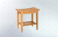 COLIDYOX>>>18" Bamboo Shower Seat Bench Bathroom which is a Perfect Helper to Offer Safe and More Comfortable Bathing and Showering for The Users. Made of Bamboo which is Friendly and Moisture Resist