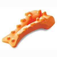 HEEGNPD Cervical Vertebra Correct Lumbar Traction Spine Straight Relax Back Massage Board orthosis Back Stretching Device Health Care,Orange