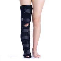 HSRG Knee Immobilizer Brace - Secure Comfort Knee Splint Stabilizer for Recovery, Knee Fractures, Instability, ACL, MCL, Meniscus Tear,M
