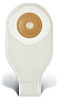 ConvaTec 175780 ActiveLife One-Piece Drainable Pouch with Pre-Cut Durahesive Skin Barrier, Tape Collar, 12" Pouch with 1-Sided Comfort Panel, Tail Clip, Transparent, 1-1/8" Stoma Opening, Pack of 5