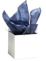 Cakesupplyshop Packaged Extra Large 24pack Satin Finish Dark Blue Midnight Blue Gift Wrap Tissue Paper