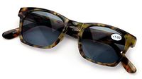 Non-Bifocal Outdoor Reading Sunglasses P3 Keyhole - Marble Readers Rx Magnification (Tortoise, 1.75)
