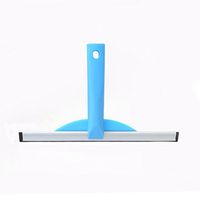 Multifunctional glass squeegees soft glass scraper (Color : Blue)