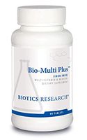 Biotics Research Bio-Multi Plus (Iron Free) - Multivitamin, Chelated Minerals, Iron-Free, Emulsified Fat-Soluble Vitamins, High antioxidants, SOD, Catalase 90 ct