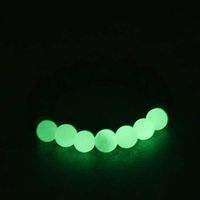 Mystiqs Blue Glowing Stone & Lava Rock Beaded Adjustable Bracelet for Women & Kids Essential Oil Diffuser for Aromatherapy Ideal for Anti-Stress Anti-Anxiety (Upgraded Adjustable Anti-Loose System)