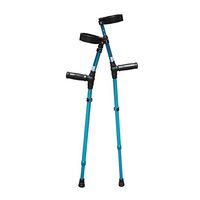 AILSAYA Elbow Crutches Fractures, Light Folding, Forearm, Crutches, Crutches, Rehabilitation, Medical Arm Elbow Crutches Light Walking Sticks Under The Crutches Rehabilitation Forearm,Blue