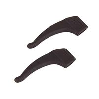 SUPVOX 1 Pair Eyeglass Ear Grip Soft Anti Slip Holder Silicone Ear Hook Eye glass Temple Tips (Brown)