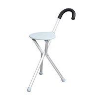 HWCP.CP Tripod Seat Cane Disability Medical Aid (Walking Stick & Chair Seat)