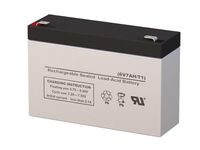 Power Rite PRB67 6 Volt 7 AmpH SLA Replacement Battery with F1 Terminal