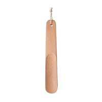 Fitlyiee Handmade Wooden Shoe Horn with Long Handle for Men or Women