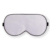 Maxfeel 100% Pure Silk Filled Eye Mask Sleeping Mask Sleep Masks Sliver Grey Soft and Smooth Hand Washable Big Size 22 * 10cm