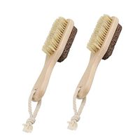 SUPVOX Foot Brush with Pumice Stone Foot File Double Sided Pedicure Tools Foot Scrubber Callus Removal for Exfoliator Dead Skin Hands Feet