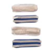 SUPVOX 4 Pcs Control Limb Holder Wrist Hands Feet Restraint Belt Patient Wrist Band Bed Wheelchair Limb Holder Straps (Random Color)