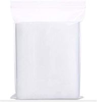 Plastic Jewelry Bag 300pcs 4 Mil 3 Sizes 2.4X3.6 3.6X5.1 4.7X6.7 inch Clear Small Ziplock Poly Bags Reclosable Zipper Storage Baggies for Daily Vitamin, Pill, Jewelry, Candy
