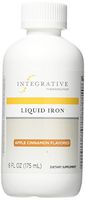 Integrative Therapeutics - Liquid Iron (Non Heme) - with Vitamin B12 and Folic Acid - Apple Cinnamon Flavor - 6 fl oz
