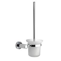 Toilet Brush Holder - Chrome Brass (80794)