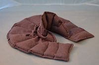 Herbal Hemp Neck and Shoulder Thera Heat Pack, 6 Unit Value Pack, Hemp Ingredients and Hemp Fabric, Red Wine