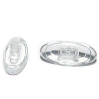 ASKANA Nosepads 13 mm Narrow Oval Push in Set of 3 Pairs
