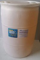 Professional Drain Cleaner | Nokomis 3 Drain Magic | Concentrate, For Professional Use | Removes Grease. Works in kitchens, baths, toilets | 55 Gallon Drum