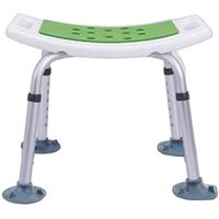 ZHAO XIN Waterproof Shower Chair,Spa Bath Stool,Indoor and Outdoor for Seniors Elderly Baby Bathtub Lift Chair Without Back (Color : B)