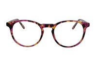 MEDOLONG Ultra Thin Women's Blue Light Blocking Progressive Multifocus Reading Glasses Progressive Computer Reading Glasses-RG45(C2,anti-blue,up+1.00,down+4.00)