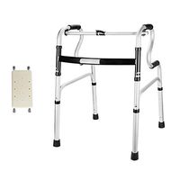OUG Thickened Aluminum Alloy Rehabilitation Walking Frame, Non-Slip Design Walking Aid, Thick Aluminum Alloy Rehabilitation Walking Frame, Suitable for People with Limited Mobility