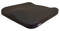 Lacura Profile Cushion with Gel Pack, 22" x 18", Seat Pillow That Contours The Lower Body to Provide Comfort and Support, Antimicrobial Cover with Attachment Straps, for Seat and Wheelchair Comfort