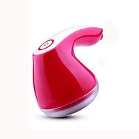 Rechargeable Portable Fabric Shaver Detachable Savings Box Stainless Steel Knife Net Lint Remover Quick And Safe Effectively Of Remove Hairballs From Your Clothes (Color : Red)
