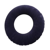 Fityle 16 Inch Inflatable Donut Seat Cushion, Hemorrhoid Bedsore Back Tailbone Relief Pillow
