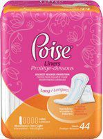 Poise Pantyliner Super Abs, Xtra Coverage,44/Pk