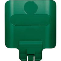 Rubbermaid Commercial Slim Jim Green Recycle Billboard